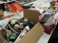 *Miscellaneous Box of Office Equipment