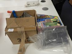 *Various Office Equipment, Batterie, Spray Cans, Pens, etc.