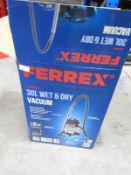 *Ferrex 30L Wet & Dry 1400W Vacuum