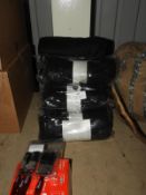 *Ten Black Fleece Blankets