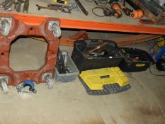 *Three Toolbox Containing Various Hand Tools