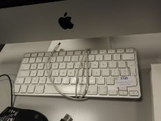 *Apple Keyboard, Mini Display Port, VGA Adapter, and a Mouse