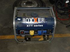 *Boxxer XTT Series Dual Voltage Petrol Driven Generator