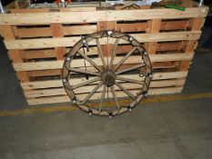 *Cartwheel Light Fitting with Rough Service LED Lamps