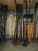 *Twelve Shepherds Crook Festoon Lighting Supports