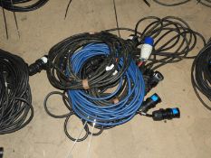 *Six 240V 16A Extension Leads (Various Lengths)