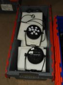 *Two Intense 9P10RGB-WA LED Slim Panel Programmable Lights