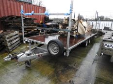 *Tailors Trailers Limited Twin Axel Flatbed Trailer (25ft x 7'3