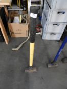 *Sledgehammer with Fiberglass Shaft