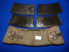 1930s MG13 Machine Gun Magazine Bandolier with Four Magazines