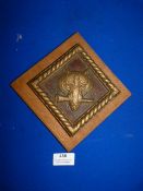 Brass Navy Plaque 