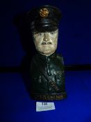 Metal Novelty Money Box of General Pershing