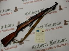 Russian SKS 7.62mm Self Loading Rifle with Deactivation Certificate 28/10/2020