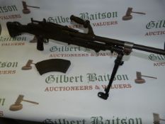 Australian Bren Mk.1 Lithgow .303 LMG with Serial A4558 with Deactivation Certificate 28/10/2020