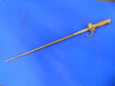 French Lebel Bayonet with Cruciform Blade (no Scabbard)