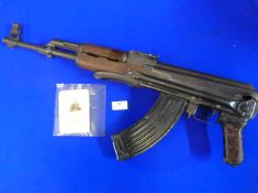 Deactivated Bulgarian AK47 dated 1974