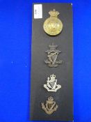 Four Irish Cap Badges