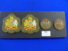 Four Cloth Badges