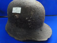 WWI German Helmet in Relic Condition