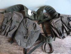British 1990's Olive Green Webbing Set