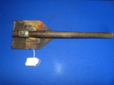 Trench Art Entrenching Tool