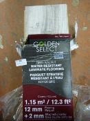 *Grey Walnut Water Resistant Laminate Flooring 6pk