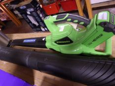 *Greenwork 40v Blower/Vacuum