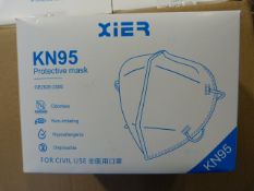 10 Boxes of 20 Xier KN95 Protective Masks