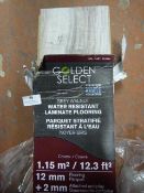 *Grey Walnut Water Resistant Laminate Flooring 6pk