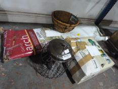 *Garden Accessories Including Gothic Arch, Bird Fe