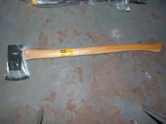 *Rolson 2.7kg Hickory Handled Axe