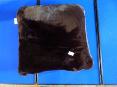 *Mon Chateau Luxury Dark Plum/Prune Cushion