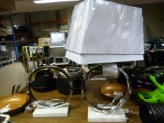 *Marble Halo Lamps 2pk