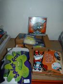 *Job Lot of Toys, Wooden Wheel, Solitaire, Sheriff