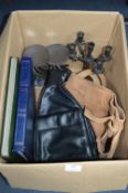 Photograph Albums, Candlesticks, Handbags