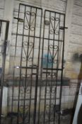 Pair of Steel Gates ~7'6