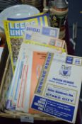 1960's & 70's Leeds United Football Programmes