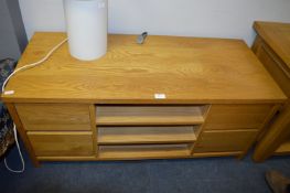 Light Oak TV Unit