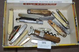Assorted Pen Knives (Some AF)