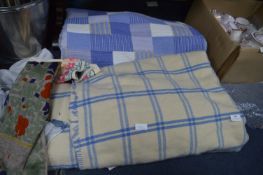 Patchwork Quilt, Blanket, etc.