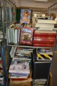 Cage of Hardback Books, Erotica, History, Nature,