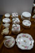 Aynsley Part Dinner Service ~70pc (some worn)