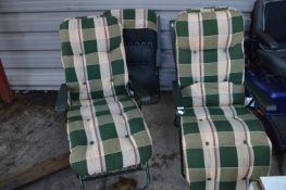 Four Garden Loungers