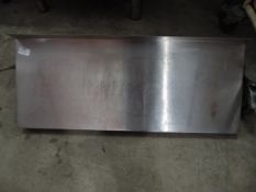 * S/S shelf 750w x 300d