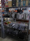 * Wire Racking - 4 shelf 1480w x 400d x 1800h