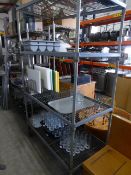 * Wire Racking - 4 shelf 1200w x 600d x 1960h