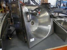 * hand wash sink with taps 400w x 350d