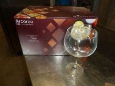 * cocktail/gin glasses box x 6