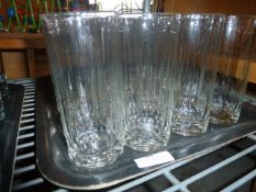 * Premium tall double rock glasses x approx 14