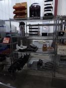 * wire racking - 4 shelf 1180w x 600d x 1840h